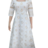 Cotton Printed Umbrella Gown
